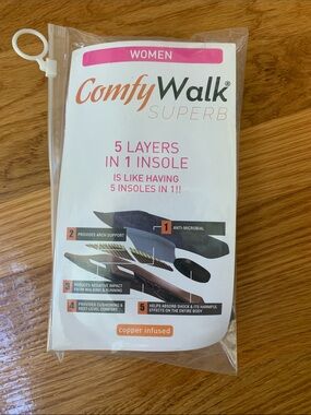 ComfyWalk Superb Women's 5-Layer Insoles